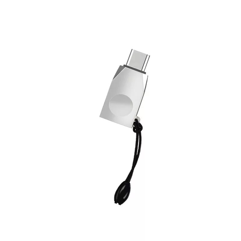 Адаптер OTG HOCO UA9 USB to Type-C OTG adapter (серый)