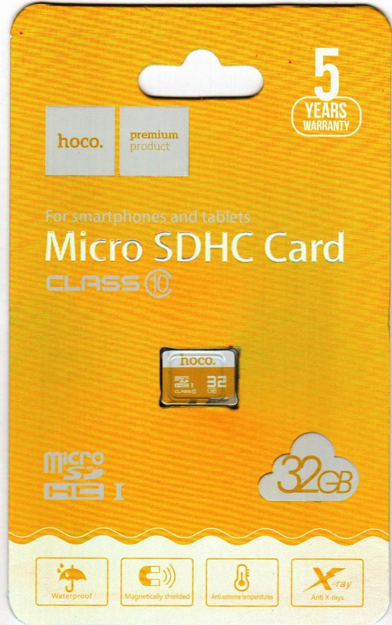 Карта памяти HOCO microSDHC 32 GB