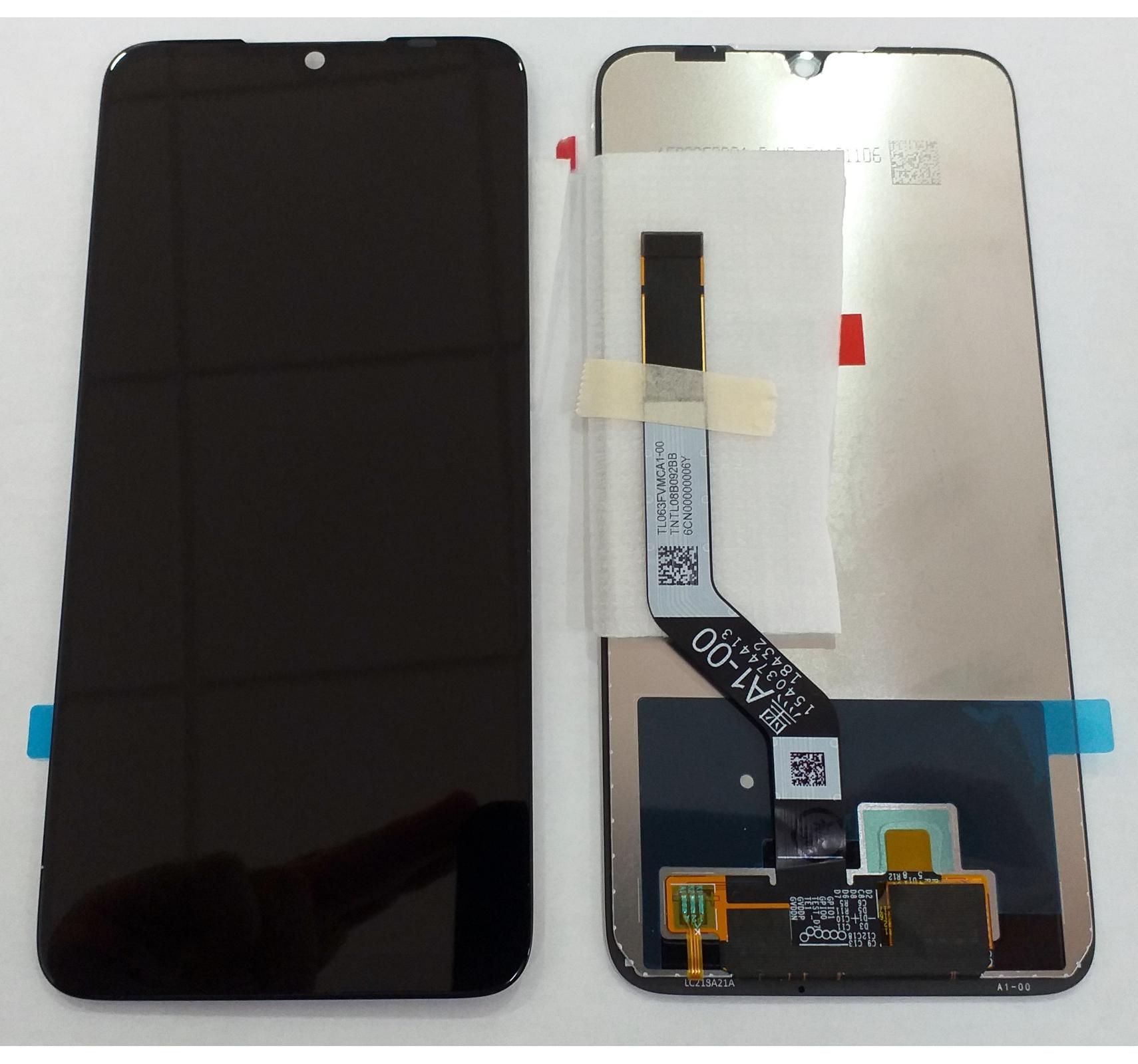 Дисплей Xiaomi Redmi Note 7 (M1901F7G)  /  Note 7 Pro в сборе Черный, Сервисный Оригинал