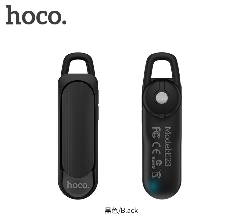 Гарнитура Bluetooth Hoco, Hoco E23 Marvellous, черный