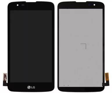 Дисплей LG K8 LTE (K350e) в рамке + тачскрин Черный