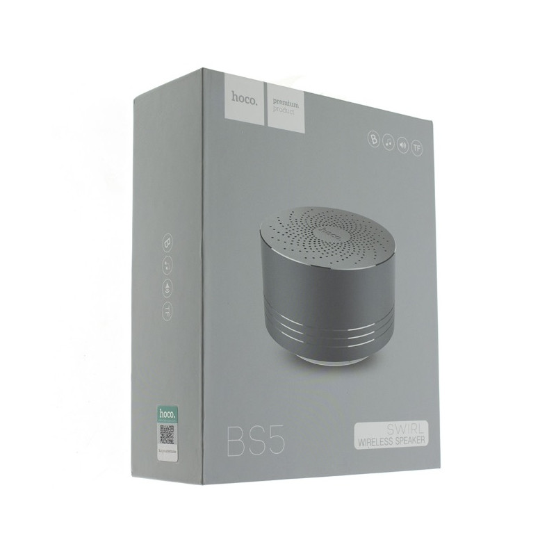 Беспроводной динамик HOCO BS5 Swirl Wireless Speaker USB/MicroSD 3 Вт (золотая)