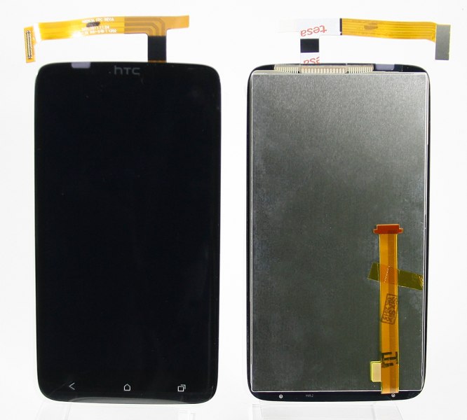 Дисплей HTC One X/S720 в сборе с тачскрином Черный