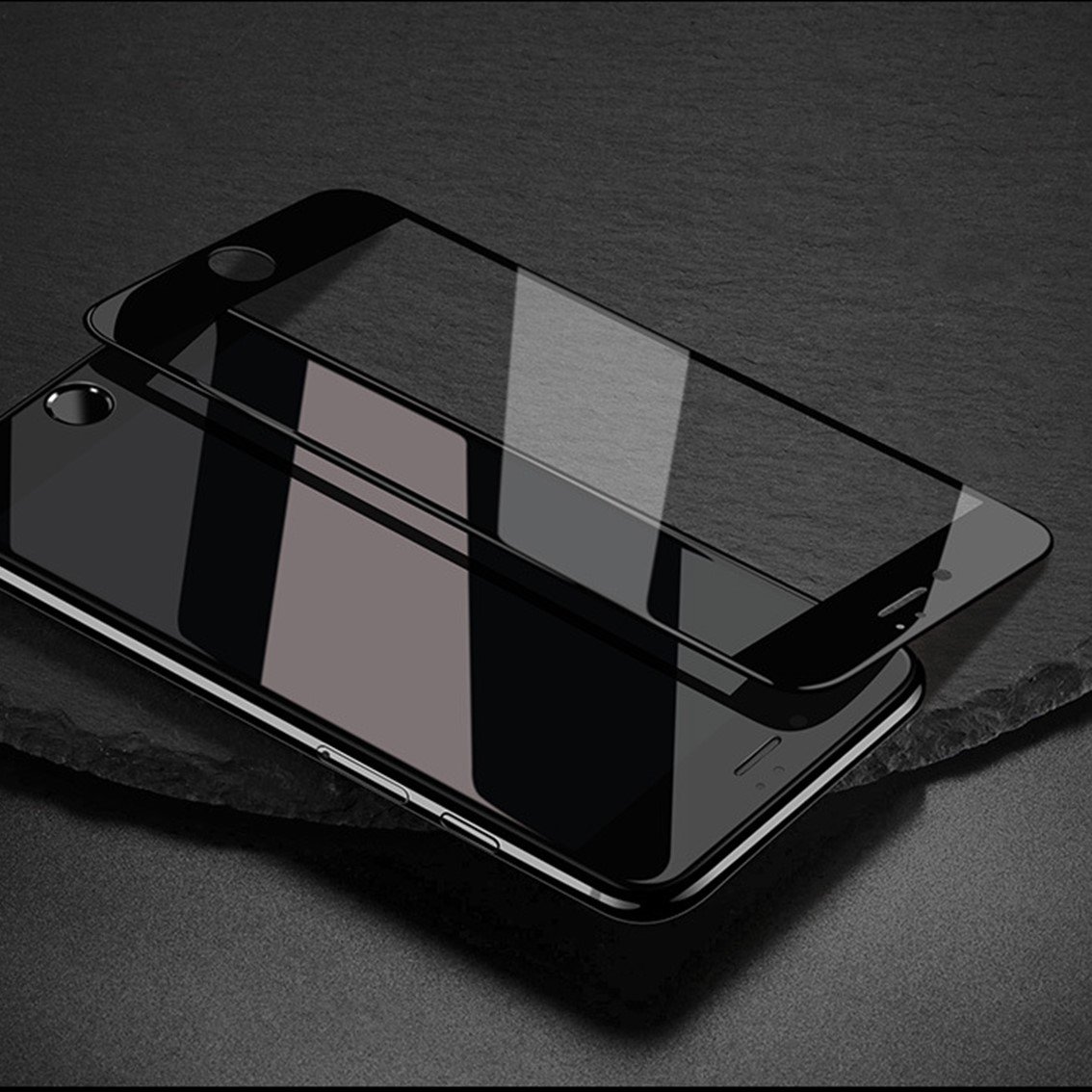 Защитное стекло 15D IPhone 6 \ 6s, 0,35мм , олеофоб, полное покрытие, белый в техпаке