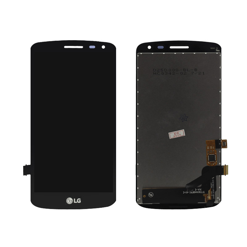 Дисплей LG K5/Q6/X220DS в рамке, Черный
